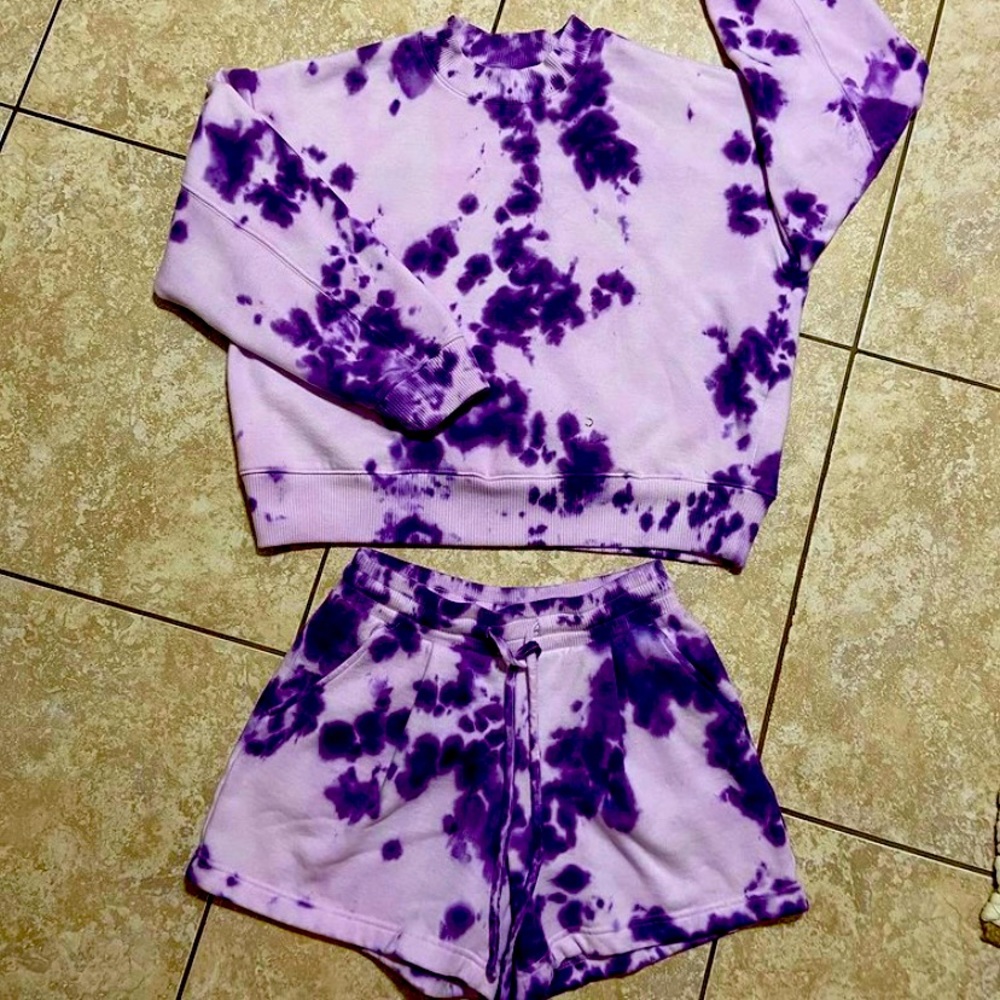 Pull over and short set